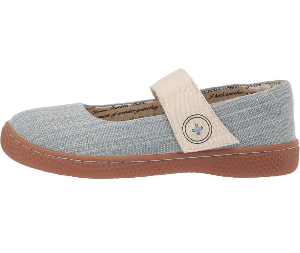 Livie & Luca Carta II Mary Jane Shoes Light Denim Chambray Girls Size 9 NWOB